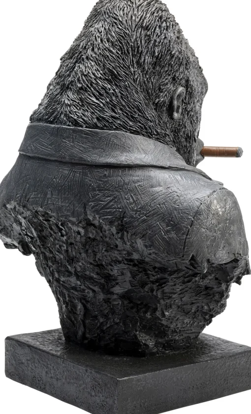 KARE Deko Objekt Smoking Gorilla 48cm Fashion