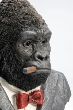 KARE Deko Objekt Smoking Gorilla 48cm Fashion