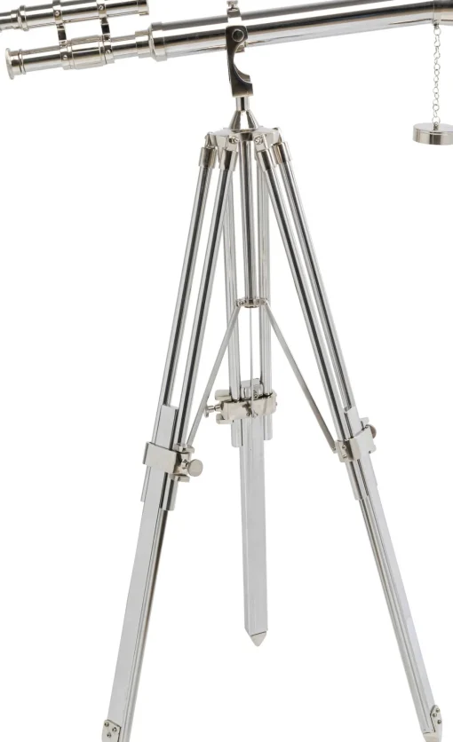 KARE Deko Objekt Telescope Silber 125cm Fashion