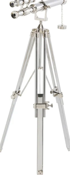 KARE Deko Objekt Telescope Silber 125cm Fashion
