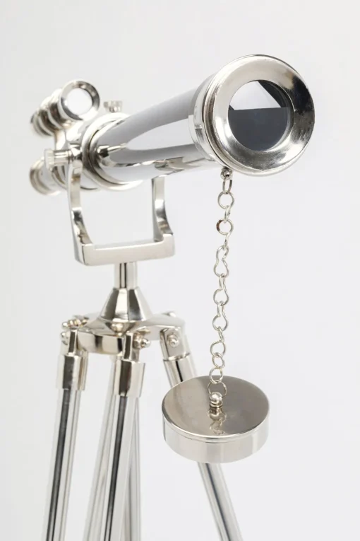 KARE Deko Objekt Telescope Silber 125cm Fashion