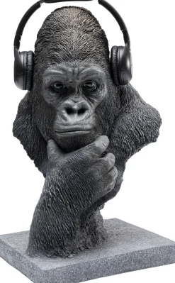 KARE Deko Objekt Thinking Gorilla Head 49cm Fashion