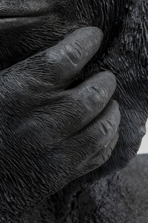 KARE Deko Objekt Thinking Gorilla Head 49cm Fashion