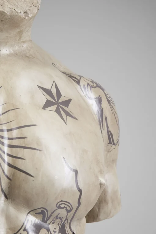 KARE Deko Objekt Torso Tattoo Best