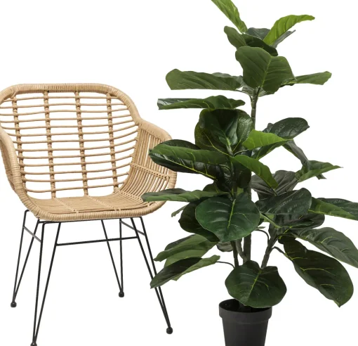 KARE Deko Pflanze Fiddle Leaf 120cm Fashion