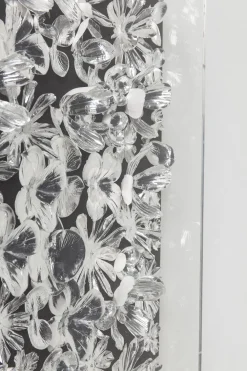 KARE Deko Rahmen Silver Flower 100x100cm Outlet