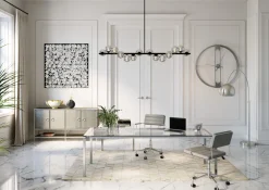 KARE Deko Rahmen Silver Flower 100x100cm Outlet
