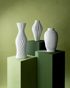 KARE Deko Vase Akira Oval 35cm Discount