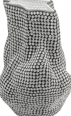 KARE Deko Vase Anemone Schwarz 43cm Discount