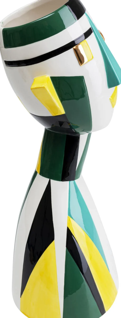 KARE Deko Vase Happy Face 43cm Outlet