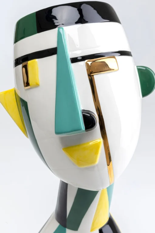 KARE Deko Vase Happy Face 43cm Outlet