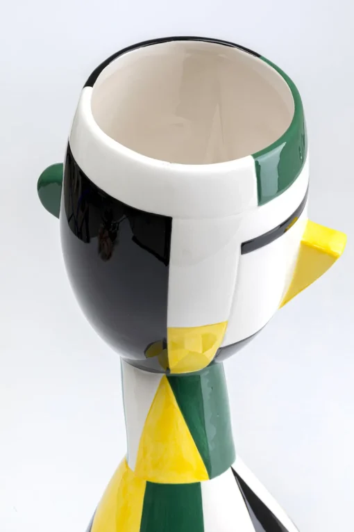 KARE Deko Vase Happy Face 43cm Outlet