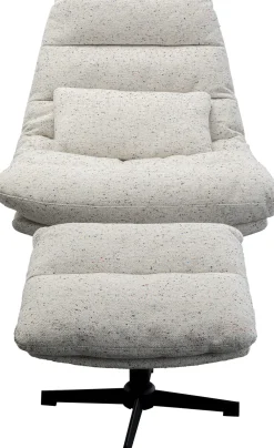 KARE Drehsessel + Hocker Columbia Sale