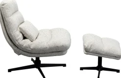 KARE Drehsessel + Hocker Columbia Sale