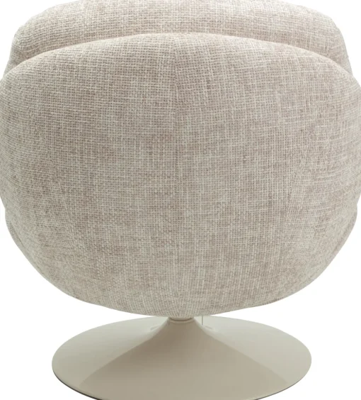 KARE Drehsessel Cosy Beige Fashion