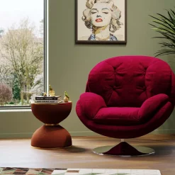 KARE Drehsessel Cosy Berry Sale
