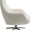 KARE Drehsessel Mimi Creme Hot