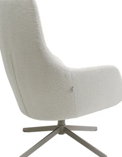 KARE Drehsessel Mimi Creme Hot