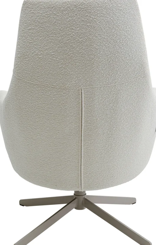 KARE Drehsessel Mimi Creme Hot