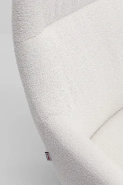 KARE Drehsessel Mimi Creme Hot