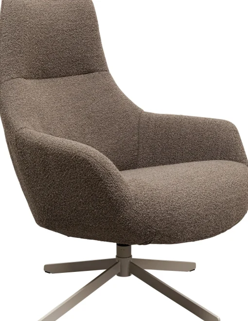 KARE Drehsessel Mimi Mocca Outlet