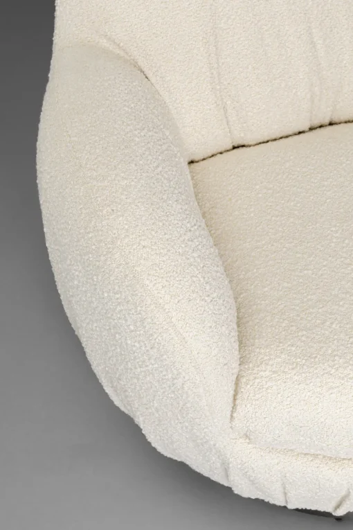 KARE Drehsessel Nube Boucle Hot