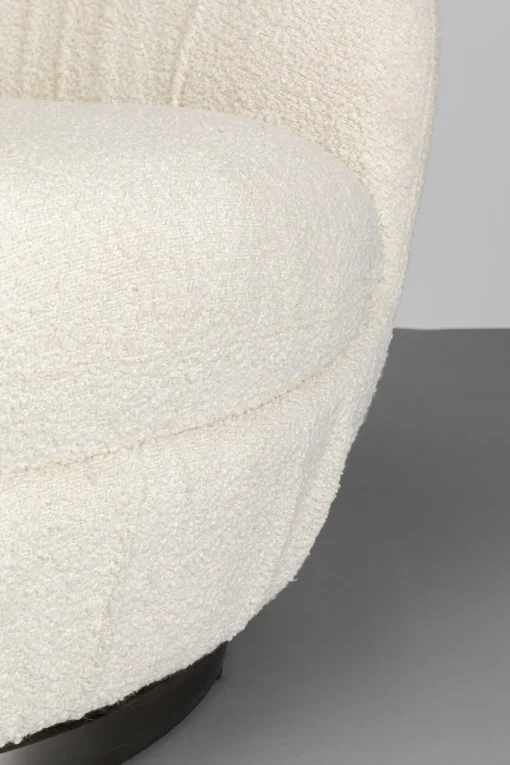 KARE Drehsessel Nube Boucle Hot