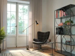 KARE Drehsessel Oscar Velvet Schwarz New