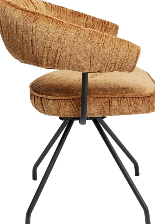 KARE Drehstuhl Arabella Orange Discount