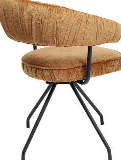 KARE Drehstuhl Arabella Orange Discount