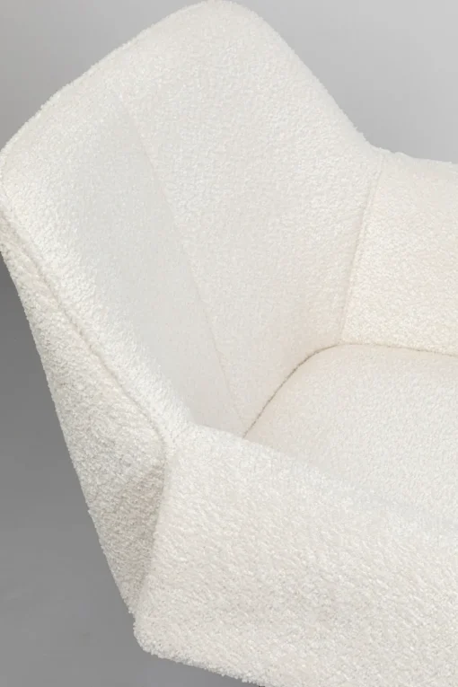 KARE Drehstuhl Bess Creme Fashion