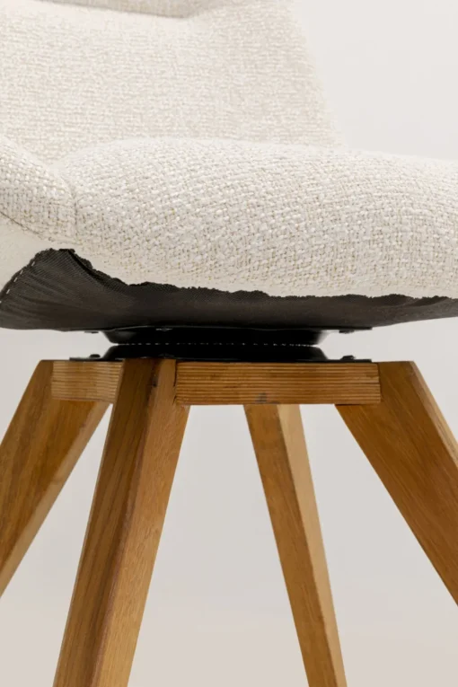 KARE Drehstuhl Broadway Wood Hot