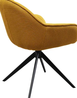 KARE Drehstuhl Carlito Mesh Gelb Discount