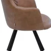KARE Drehstuhl Coco Braun Discount