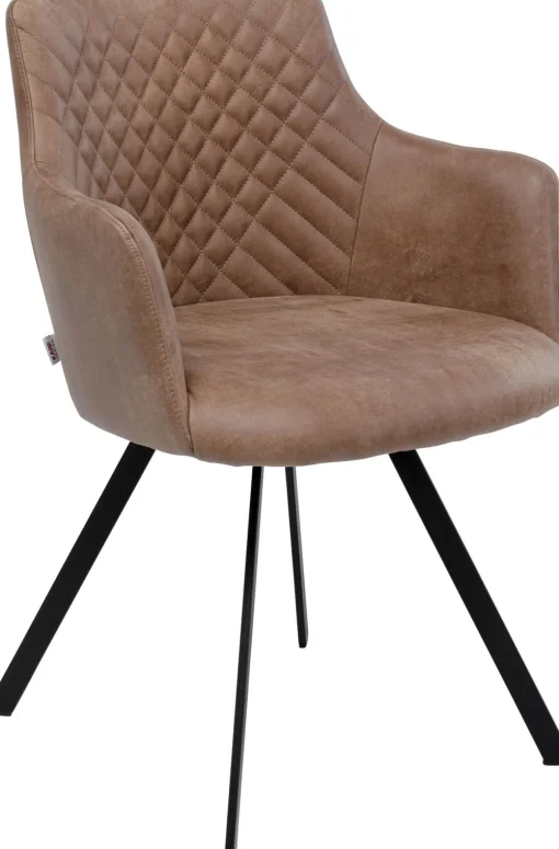 KARE Drehstuhl Coco Braun Discount