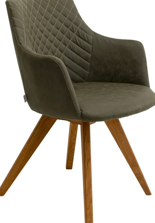 KARE Drehstuhl Coco Wood Green Online