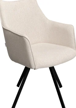 KARE Drehstuhl Modino Creme Clearance