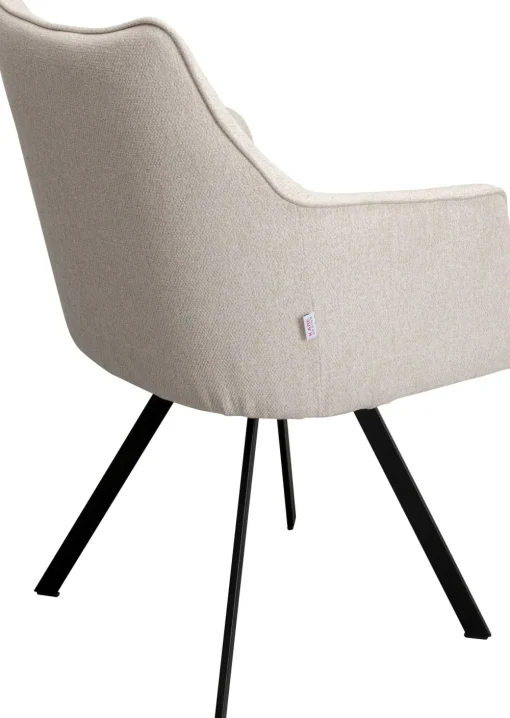 KARE Drehstuhl Modino Creme Clearance