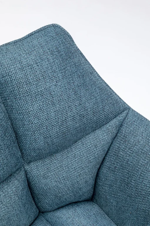 KARE Drehstuhl Thinktank Blau Hot