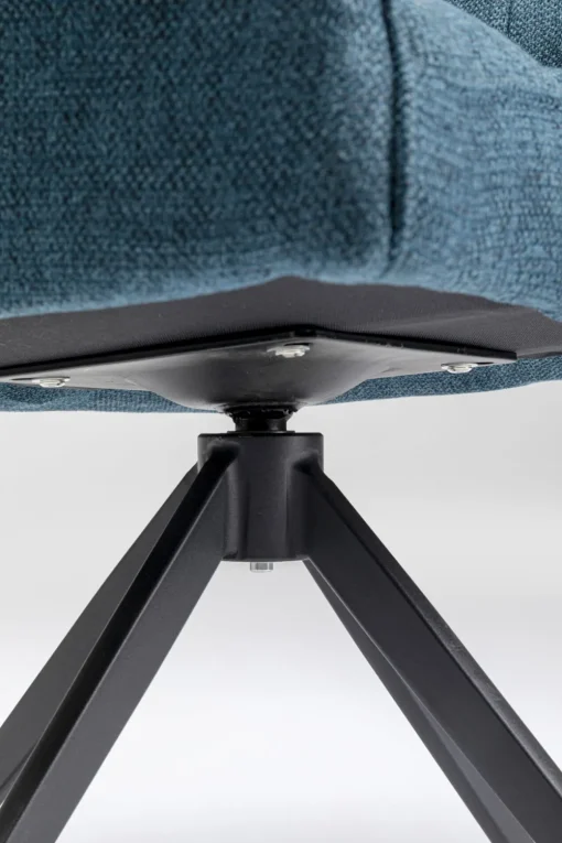 KARE Drehstuhl Thinktank Blau Hot