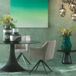 KARE Drehstuhl Thinktank Grau Hot