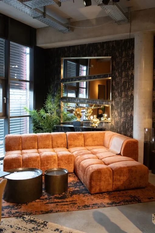 KARE Ecksofa Belami Rost Links 265cm New