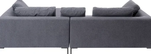 KARE Ecksofa Gianni Grau Rechts Hot