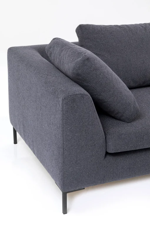 KARE Ecksofa Gianni Grau Rechts Hot