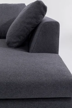 KARE Ecksofa Gianni Grau Rechts Hot