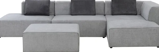 KARE Ecksofa Infinity Atlanta Grau Rechts Sale