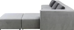 KARE Ecksofa Infinity Atlanta Grau Rechts Sale