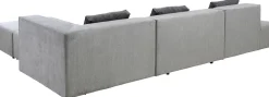 KARE Ecksofa Infinity Atlanta Grau Rechts Sale
