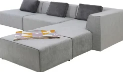 KARE Ecksofa Infinity Atlanta Grau Rechts Sale