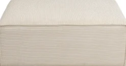 KARE Ecksofa Infinity Ottomane Cord Creme Links Discount